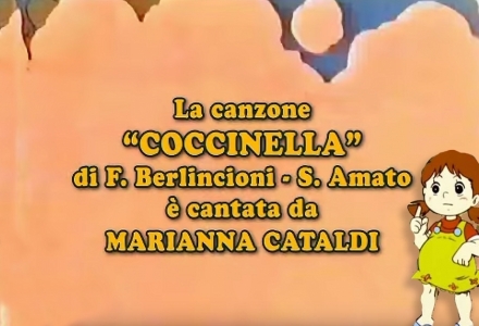 Sigla del cartone animato COCCINELLA di TMC - MARIANNA CATALDI